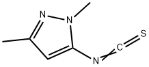 5-ISOTHIOCYANATO-1,3-DIMETHYL-1H-PYRAZOLE Struktur
