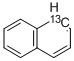 NAPHTHALENE-1-13C Struktur