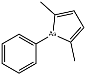 1H-Arsole,2,5-dimethyl-1-phenyl- Struktur