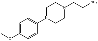 2-[4-(4-methoxyphenyl)piperazin-1-yl]ethanamine Struktur