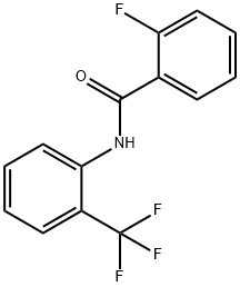 2-氟-N-[2-(三氟甲基)苯基]苯甲酰胺, 2053-94-3, 结构式