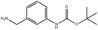 3-(AMINOMETHYL)-1-N-BOC-ANILINE Structure