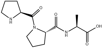 prolyl-prolyl-alanine 结构式