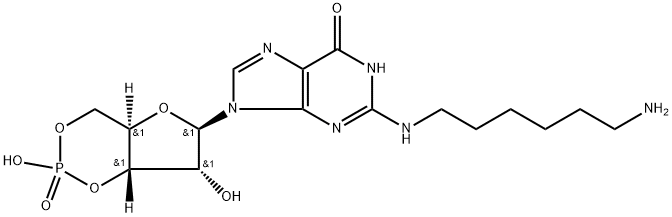 2-AH-CGMP SODIUM SALT Struktur