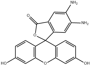 DAF-2;4;5-DIAMINOFLUORESCEIN,205391-01-1,结构式
