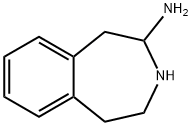 1H-3-Benzazepin-2-aMine, 2,3,4,5-tetrahydro- Struktur