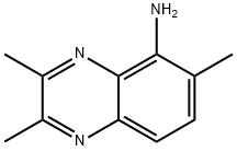 5-Quinoxalinamine,2,3,6-trimethyl-(9CI) Structure