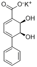 (2R,3S)-1-CARBOXY-4-PHENYL-2,3-DIHYDROXYCYCLOHEXA-4,6-DIENE, POTASSIUM SALT, 95 Structure