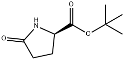 5-オキソ-D-プロリン酸TERT-ブチル 化学構造式