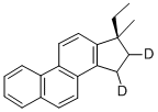 D2 C20トリ芳香族ステラン, IN ISOOCTANE (10ΜG/ML) 化学構造式