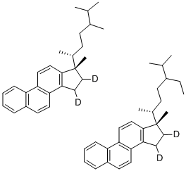 D2 C28トリ芳香族ステラン, IN ISOOCTANE (10ΜG/ML) 化学構造式