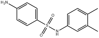 4-アミノ-N-(3,4-ジメチルフェニル)ベンゼンスルホンアミド 化学構造式