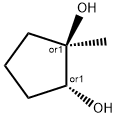 1,2-Cyclopentanediol, 1-methyl-, trans-,20557-45-3,结构式