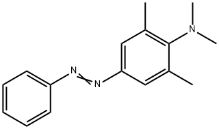 3,5,N,N-テトラメチルアゾベンゼン-4-アミン 化学構造式