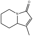 3(5H)-Indolizinone, 6,7,8,8a-tetrahydro-1-methyl- (9CI) Structure