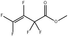 ペンタフルオロブト-3-エン酸メチル 化学構造式