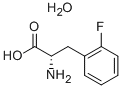 L-2-フルオロフェニルアラニン0.5水和物 化学構造式