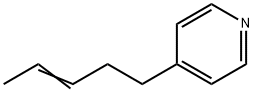 4-戊基吡啶 结构式