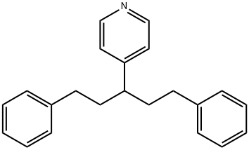 4-(1-PHENETHYL-3-PHENYL-PROPYL)-PYRIDINE Structure