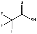 トリフルオロジチオ酢酸 化学構造式