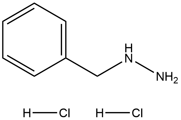 ベンジルヒドラジン二塩酸塩 化学構造式