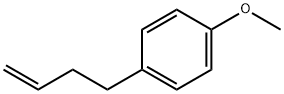 4-(4-メトキシフェニル)-1-ブテン 化学構造式