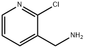 (2-クロロピリジン-3-イル)メチルアミン 化学構造式