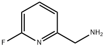 2-Pyridinemethanamine,6-fluoro-(9CI) 化学構造式