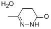4,5-DIHYDRO-6-METHYL-3(2H)-PYRIDAZINONE HYDRATE, 205744-83-8, 结构式