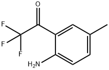 1 - (2 - 氨基 - 5 - 甲基苯基) - 2,2,2 - 三氟乙酮, 205756-35-0, 结构式