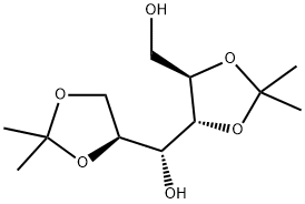 1-O,2-O:4-O,5-O-Bis(isopropylidene)-D-galactitol 结构式