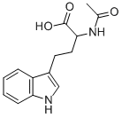 N-Acetyl-D,L-homotryptophan Struktur