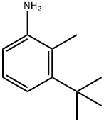 Benzenamine,  3-(1,1-dimethylethyl)-2-methyl- 化学構造式