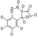 DL-PHENYLALANINE-D11 结构式