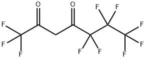 1,1,1,5,5,6,6,7,7,7-DECAFLUORO-2,4-HEPTANEDIONE Struktur