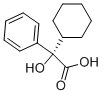 (S)-CYCLOHEXYL-HYDROXY-PHENYL-ACETIC ACID
 Struktur