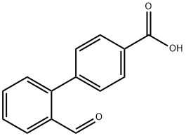 2'-FORMYL-BIPHENYL-4-CARBOXYLIC ACID Structure