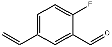 Benzaldehyde, 5-ethenyl-2-fluoro- (9CI) Structure
