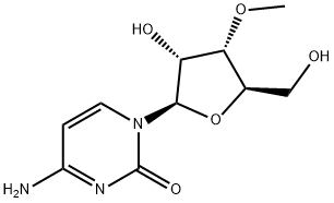 3'-O-甲基胞苷,20594-00-7,结构式