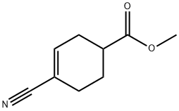 METHYL 4-CYANO-3-CYCLOHEXECARBOXYLATE 化学構造式