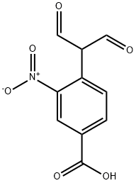 2-(4-HYDROXYCARBONYL-2-NITROPHENYL)MALONDIALDEHYDE, 95 Struktur