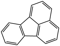 荧蒽, 206-44-0, 结构式