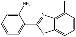 2-(2-Aminophenyl)-4-methylbenzothiazole 结构式