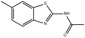 Acetamide, N-(6-methyl-2-benzothiazolyl)- (8CI,9CI) Struktur