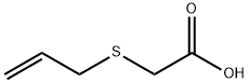 乙酸,(烯丙基硫代)- 结构式