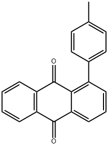 1-(4-Methylphenyl)-9,10-anthraquinone,20600-74-2,结构式