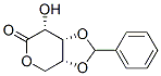 3,4-O-苄烯-D-核糖-delta-内酯, 20603-45-6, 结构式