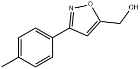 3 - 对甲苯基 -5-异恶唑甲醇 结构式