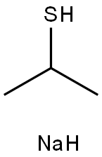 SODIUM 2-PROPANETHIOLATE Structure