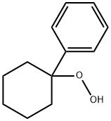 1-フェニルシクロヘキシルヒドロペルオキシド 化学構造式